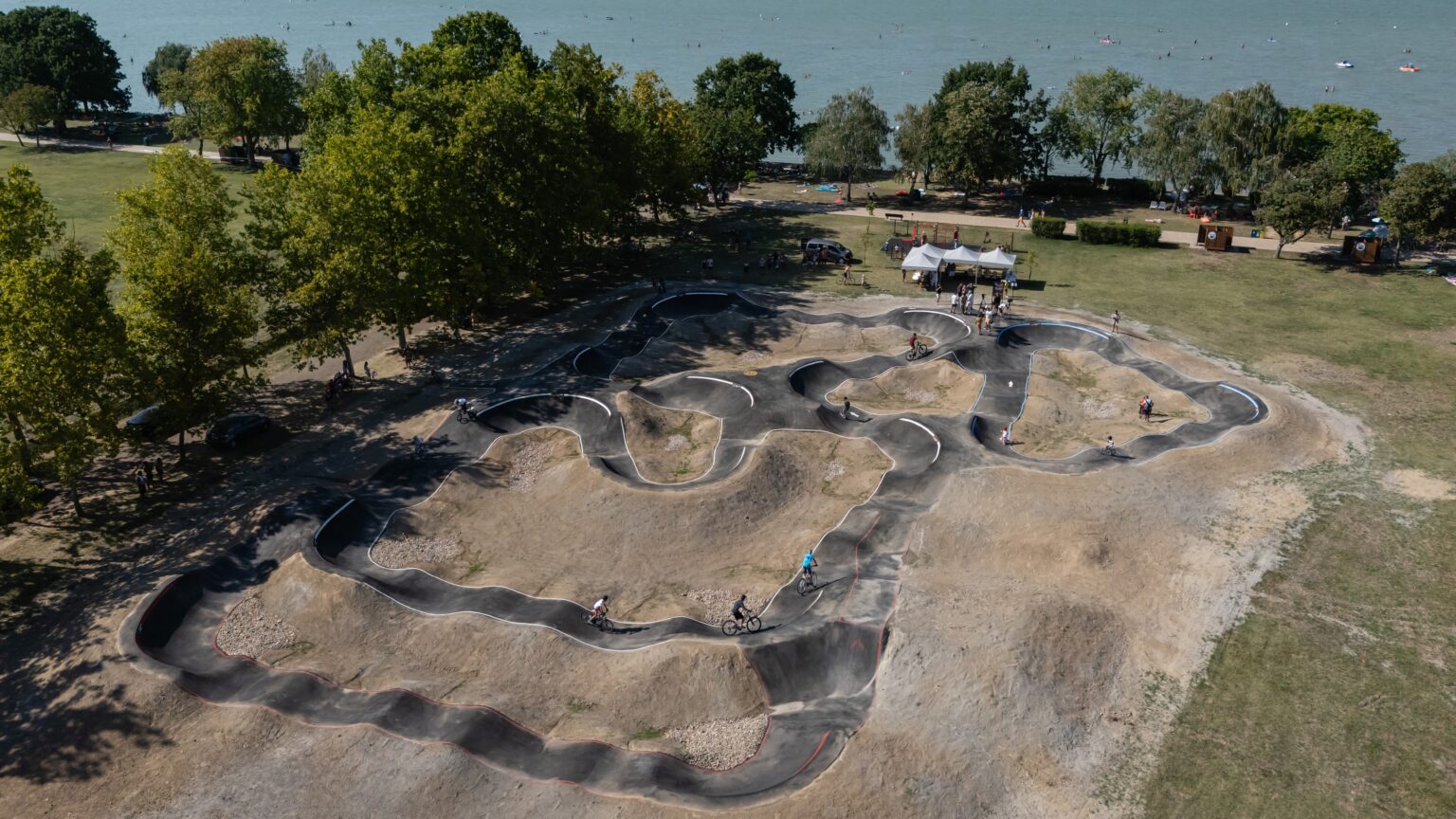 Zamárdi Unveils Record-Breaking Bike Pump Track for All Skill Levels