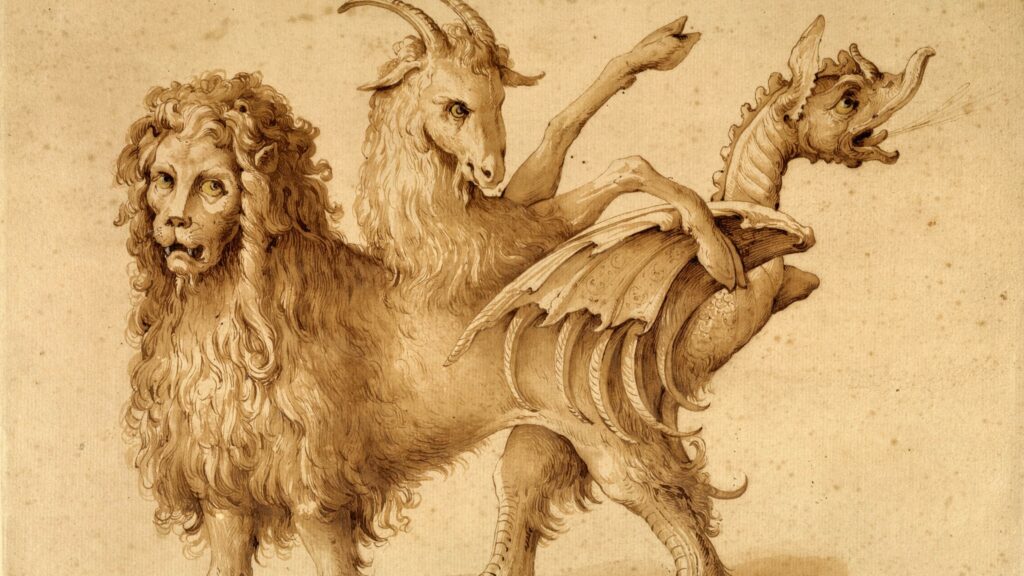 Jacopo Ligozzi, A Chimera (between 1590 and 1610). Museo del Prado, Madrid, Spain