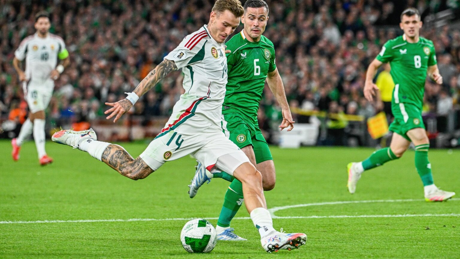 Hungary Blow Two-Goal Lead, Tie in Ireland
