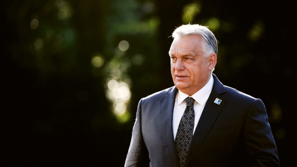 Hungarian Prime Minister Viktor Orbán during the 76th NATO Summit in The Hague, Netherlands, 24 June 2025