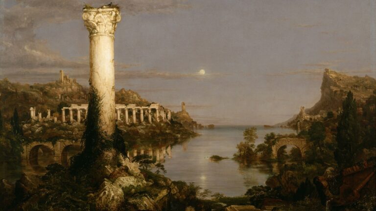 Thomas Cole – The Course of Empire: Desolation (1836)