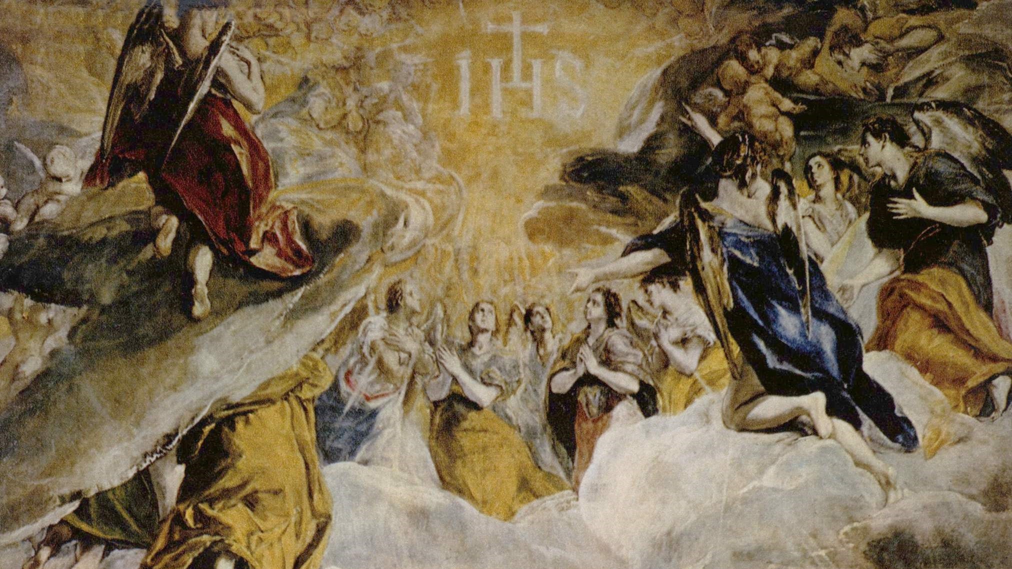 El Greco – The Adoration of the Name of Jesus (1578–79)