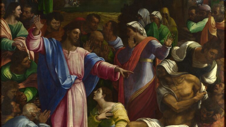 “The Raising of Lazarus” by Sebastiano del Piombo