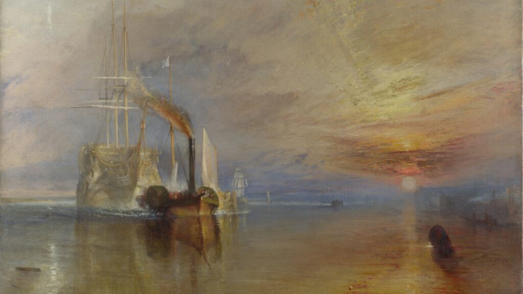 The Fighting Temeraire” (1839) by J. M. W. Turner