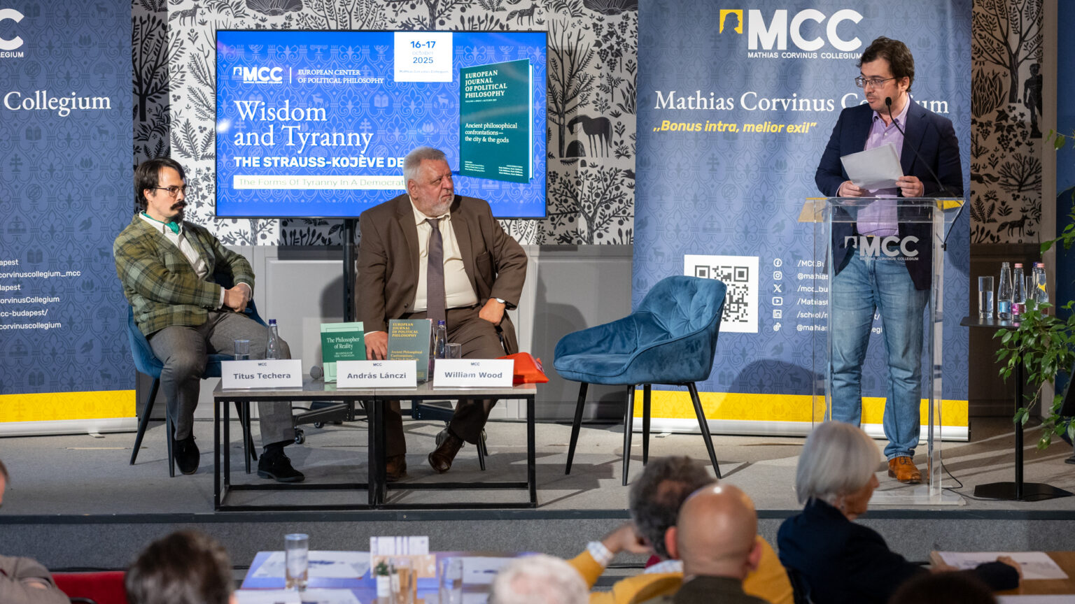 Voegelin, Strauss, and Kojève Discussed at Philosophy Event by Mathias Corvinus Collegium