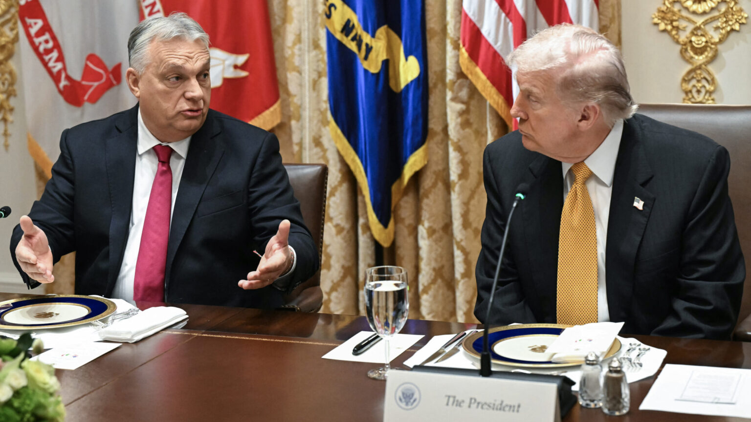 Trump Welcomes Orbán at White House, Signals Flexibility on Sanction Exemption