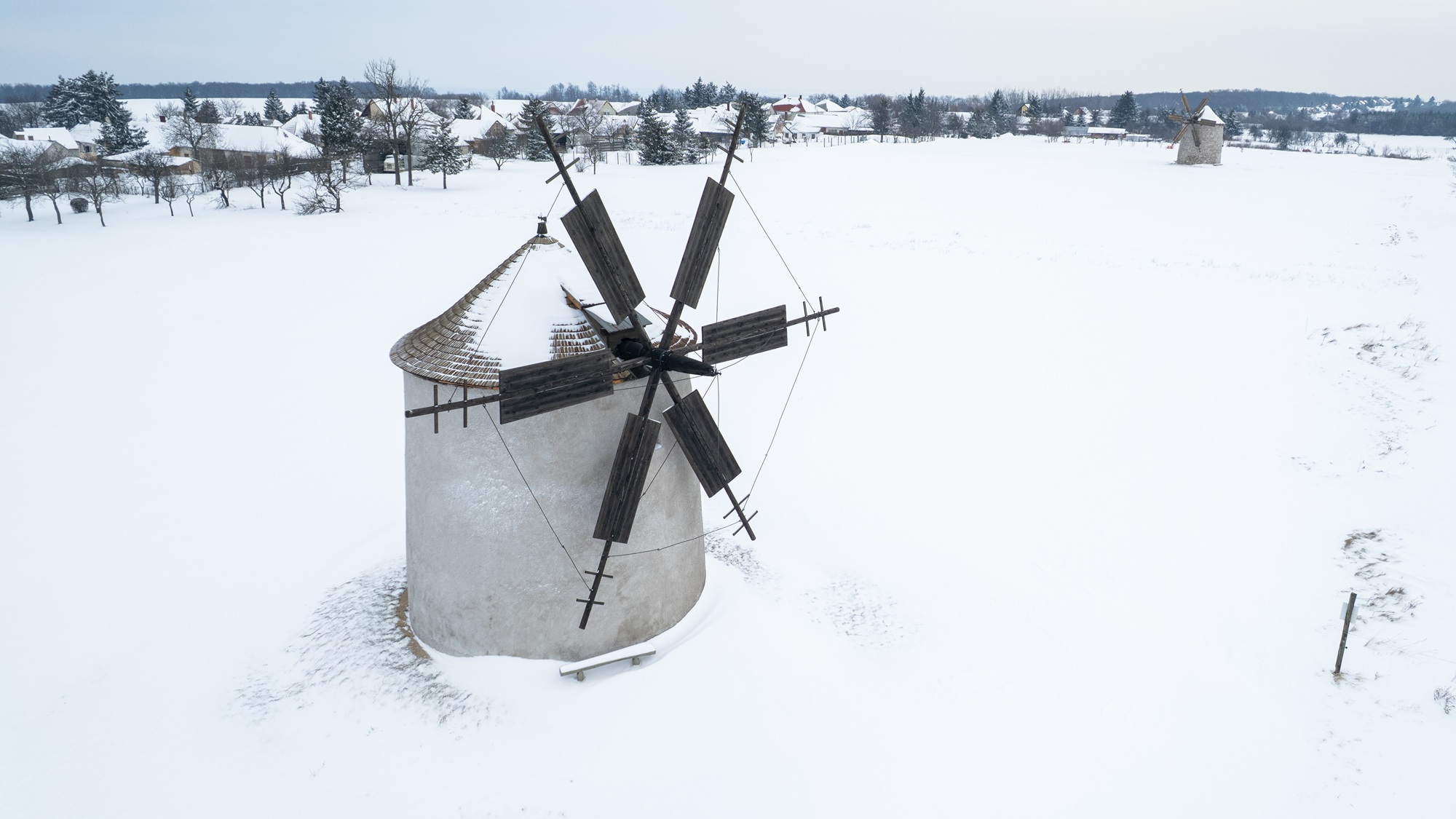 No Settlements Cut Off and Public Utilities Working Amidst Heavy Snowfall in Hungary