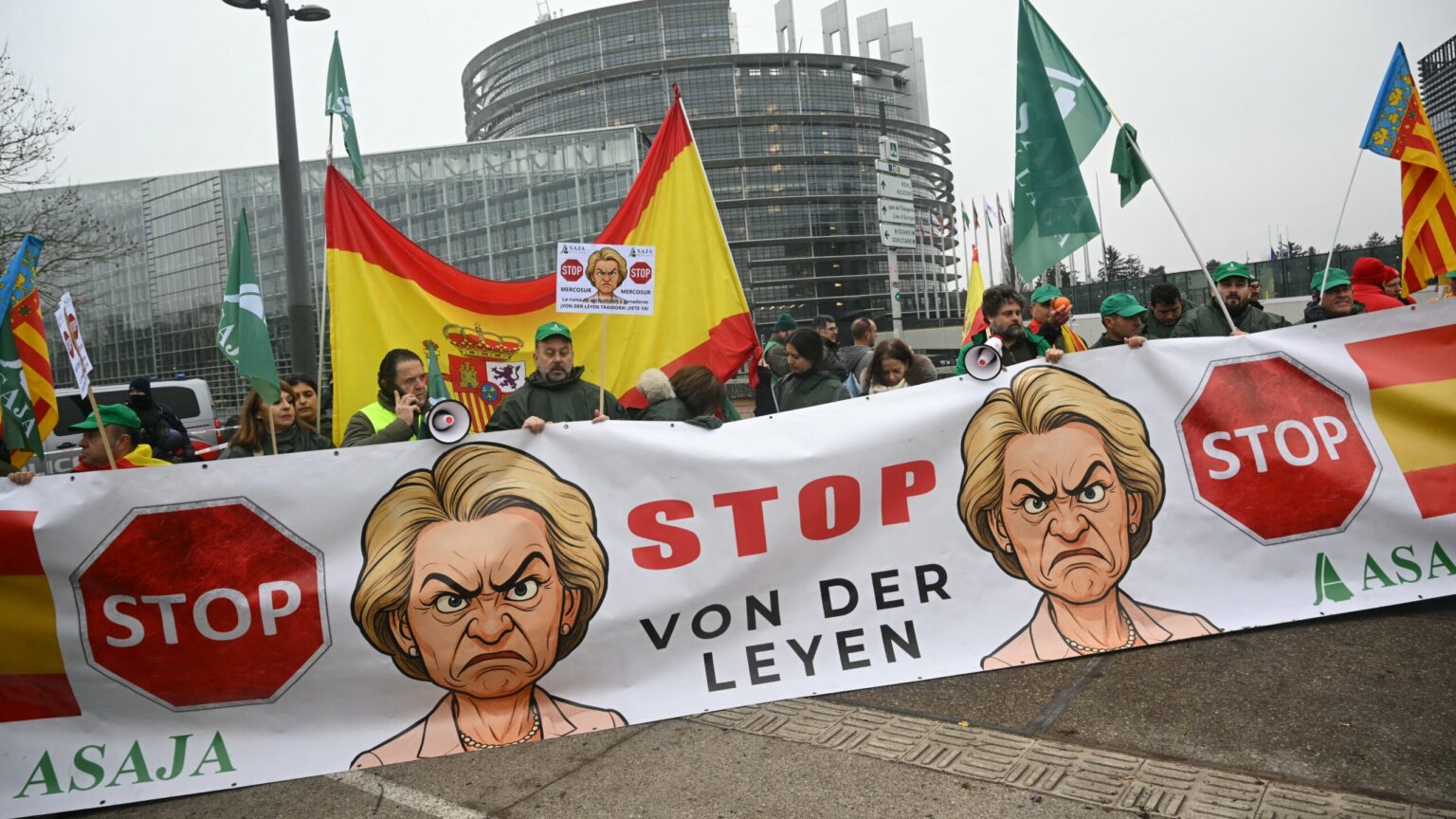 Von der Leyen Faces Fourth Vote of No Confidence in Six Months after Mercosur Defeat