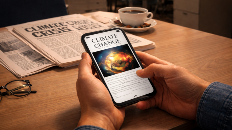 climate change media