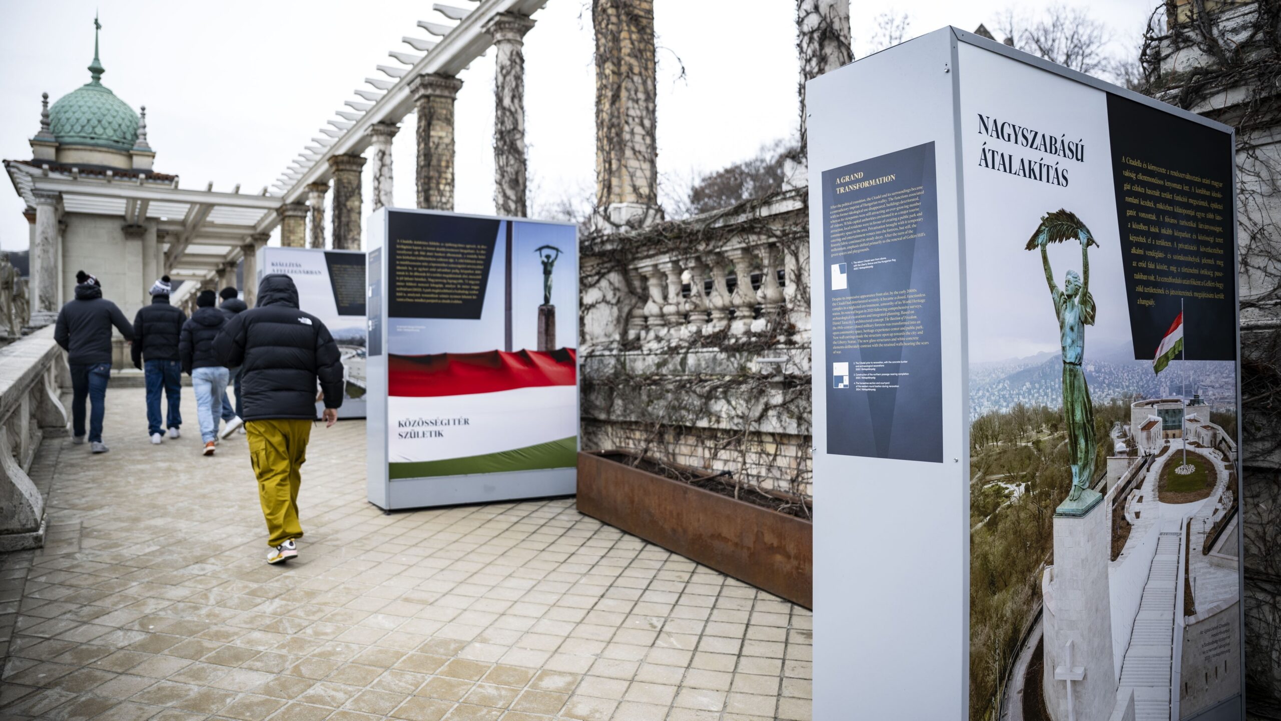 Budapest Showcases History of Gellért Hill and Citadel on New Open Air Display