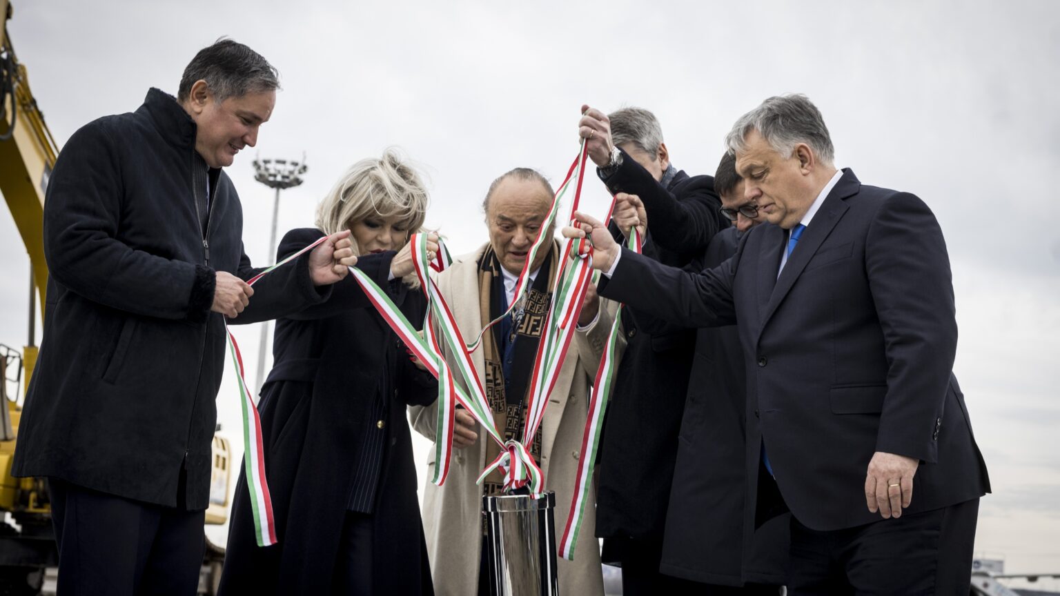Viktor Orbán Lays Foundation Stone for Budapest Airport Terminal 3