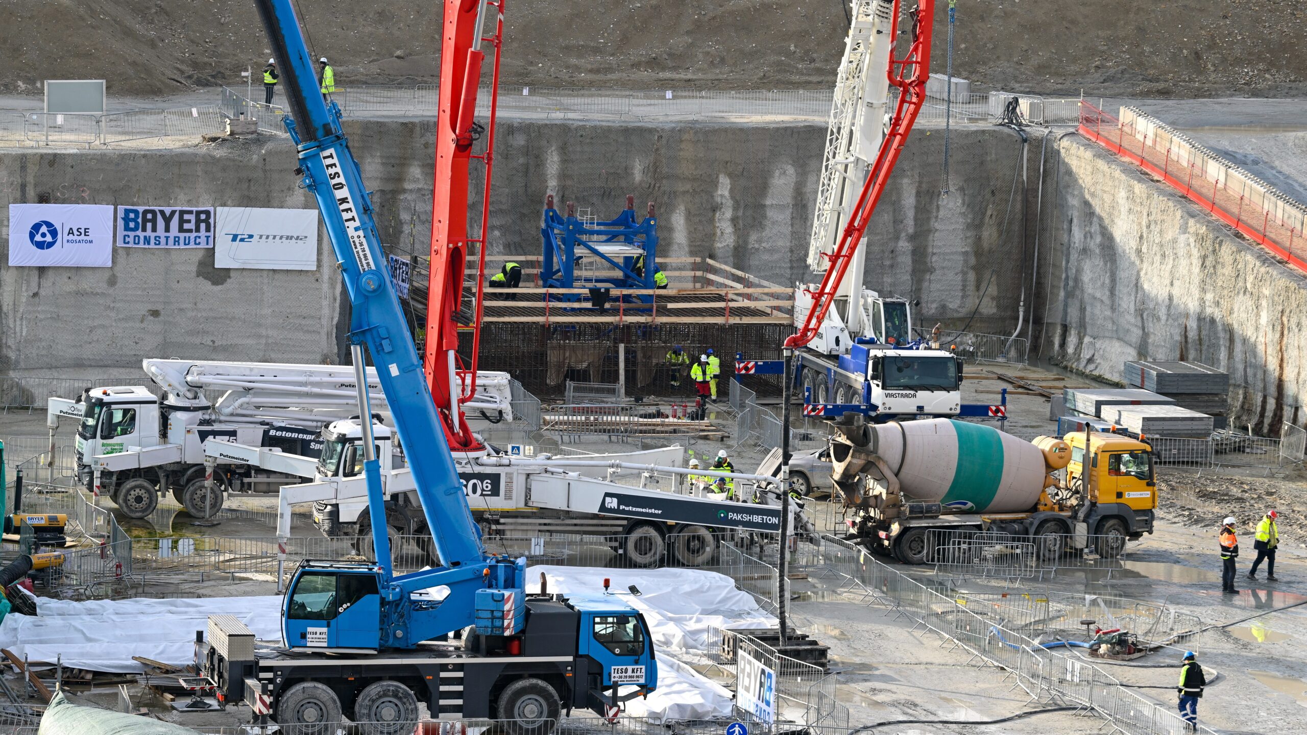 Paks II Construction Enters New Phase with First Concrete Pour