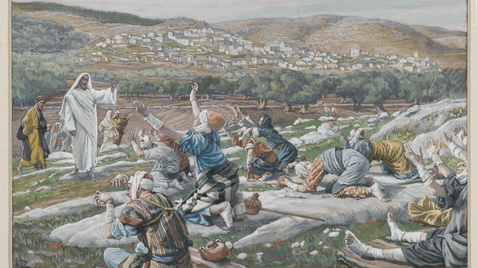 The Healing of the Ten Lepers — James Tissot