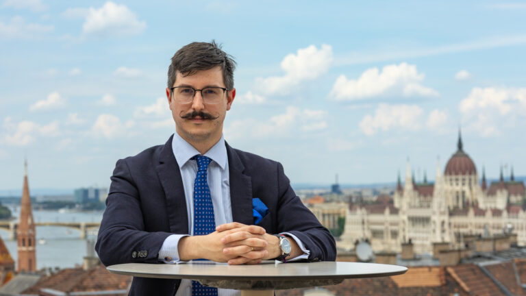 Pierre-Hugues Barré PHOTO: Tamás Gyurkovits/Hungarian Conservative