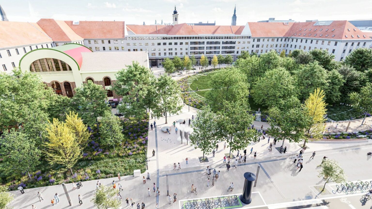 Budapest Advances City Hall Park after Receiving Final Permit