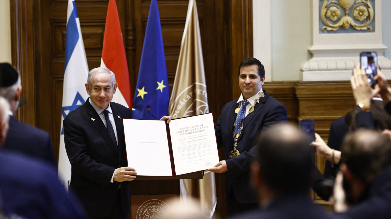 The Hungarian Rector Who Gave Mossad Cover to Recruit Iran’s Former President