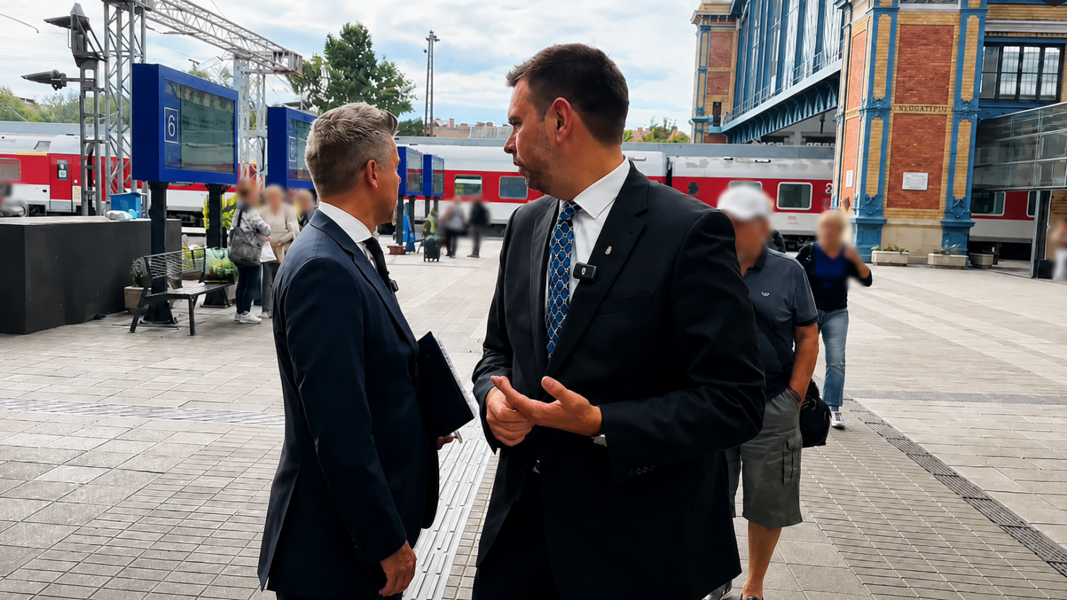 Man Spits at Hungarian PM during Livestream; Magyar Mocks Him as ‘Fidesz Llama’ 
