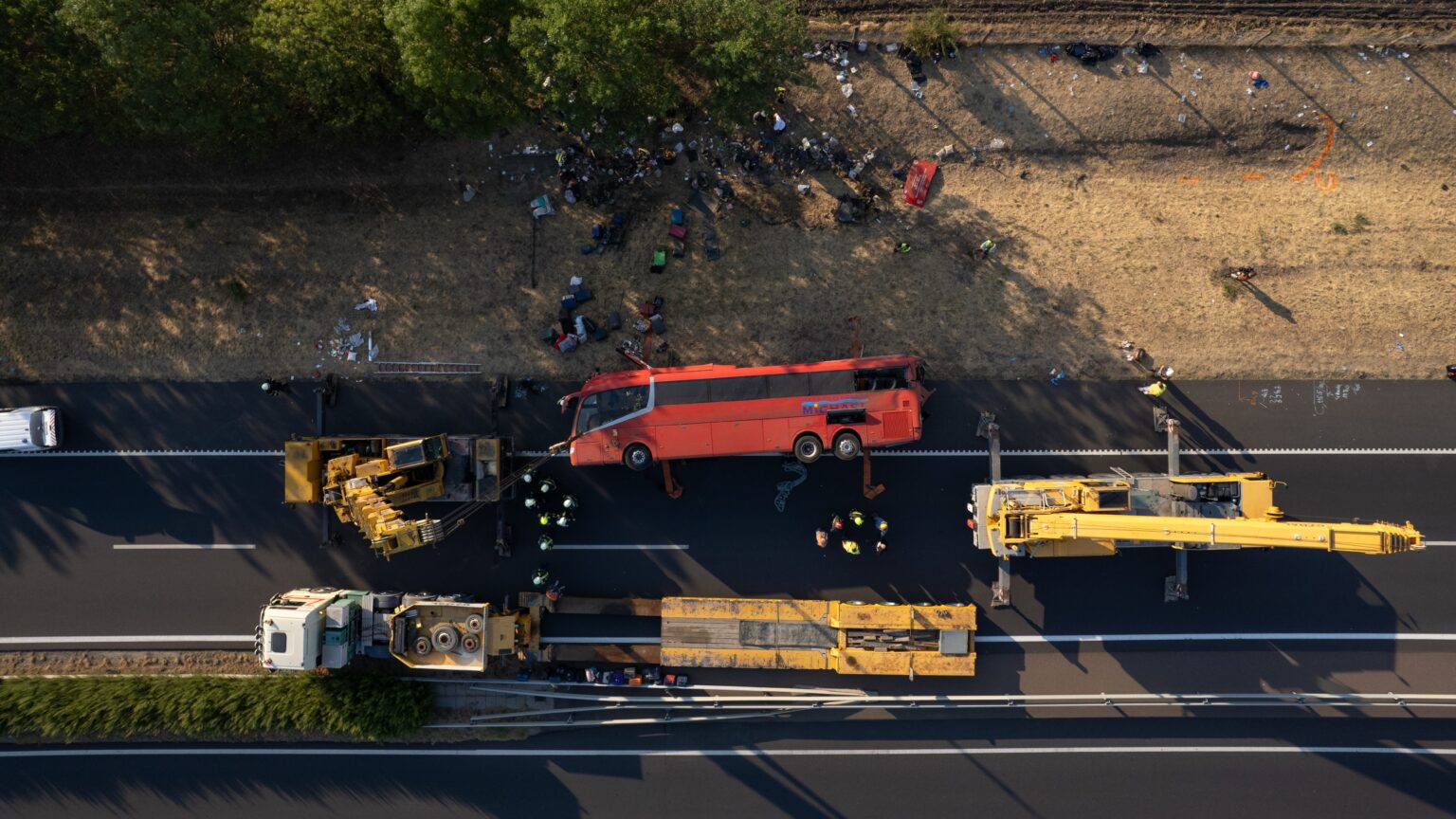 12 Dead, Dozens Injured in Polish Bus Crash in Hungary