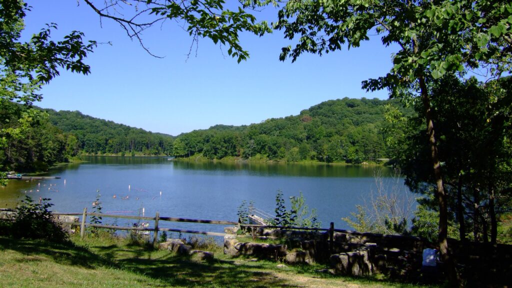 ake Hope in Lake Hope State Park