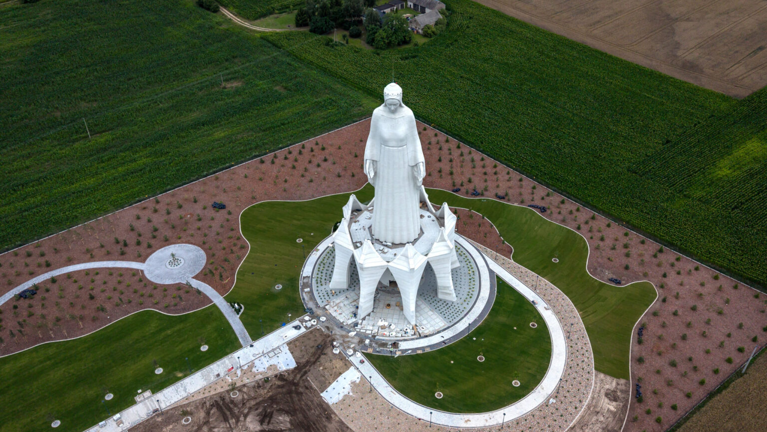 Europe’s Tallest Virgin Mary Statue Consecrated in Polish Village