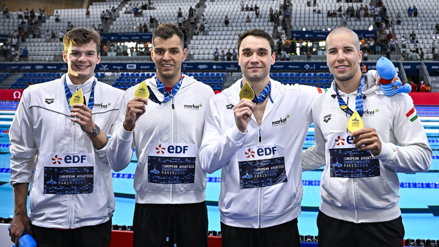 Milák Leads Hungary’s Golden Night in Paris as Men’s Relay Make European History 